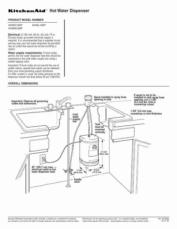 KitchenAid Water Dispenser KHWG160P-page_pdf